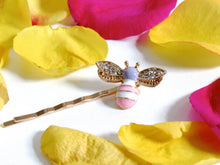 Load image into Gallery viewer, Pastel Bee Hairpins