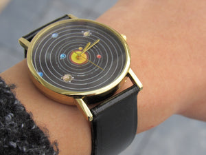 (On Sale!) Solar System Watch  (6 Strap Colors available)