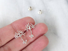 Load image into Gallery viewer, Silver Neuron Earrings