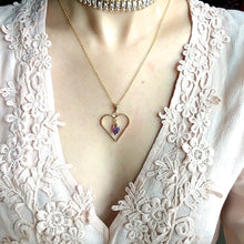 Load image into Gallery viewer, Sweetheart Amethyst Necklaces