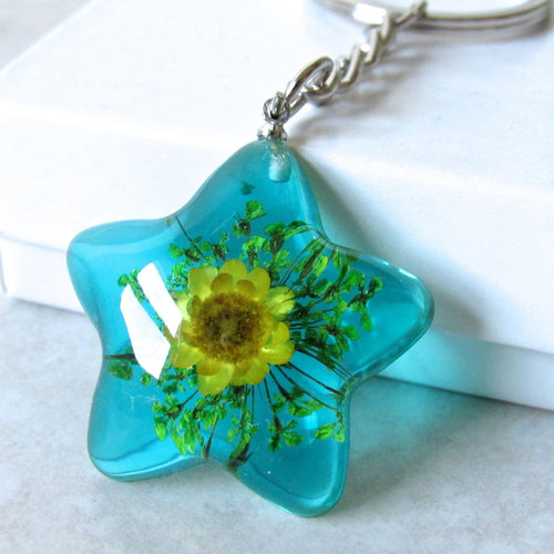 (On Sale!) Blooming Star Real Flower Necklaces