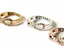 Load image into Gallery viewer, Rose Gold Friends for Life Rings