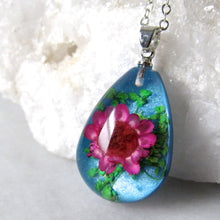 Load image into Gallery viewer, (On Sale!) Pink Lotus Real Flower Necklaces