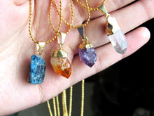 Load image into Gallery viewer, Citrine Point Chokers