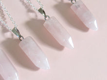 Load image into Gallery viewer, Rosy Rose Quartz Chokers