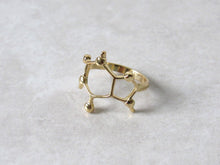 Load image into Gallery viewer, Caffeine Molecule Ring