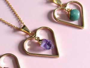 Sweetheart Aventurine Necklaces