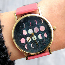 Load image into Gallery viewer, (On Sale!) Lunar Phases Watch (5 Strap Colors Available)