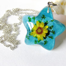 Load image into Gallery viewer, (On Sale!) Summer Sunshine Real Flower Necklaces
