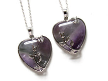 Load image into Gallery viewer, (New!) Fluorite Rose Stem Necklaces