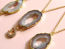 Load image into Gallery viewer, Galactic Geode Necklaces