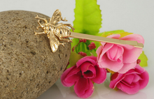 Load image into Gallery viewer, Golden Honey Bee Hair Pin Set (2 piece)