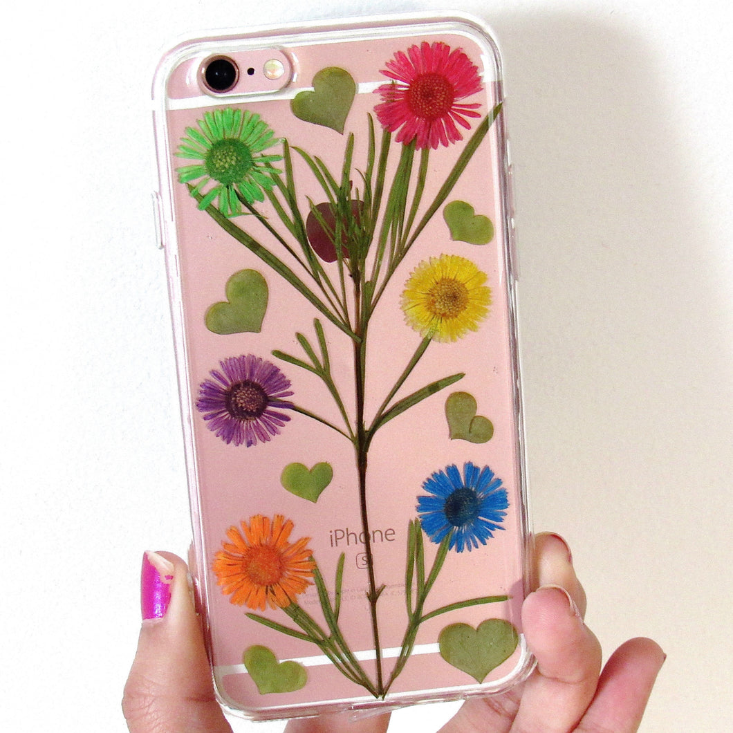 Lovely Pin Daisies Flower Case (iPhone 6/6s)