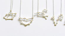Load image into Gallery viewer, Pisces Constellation Necklace