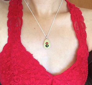 (On Sale!) Rose Bud Real Flower Necklaces