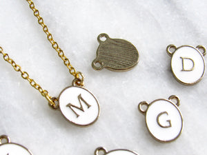 (New!) Personalized Initial Chokers