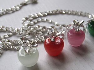 Green Apple  Necklace