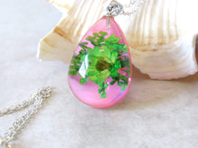 Load image into Gallery viewer, (On Sale!) Pretty in Pink Real Flower Necklaces