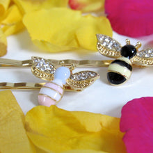 Load image into Gallery viewer, Bee Hair Pin Set (2 piece)