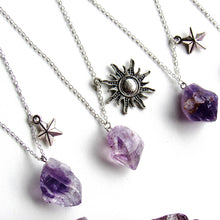 Load image into Gallery viewer, Skygazer Amethyst Necklaces (2 variations)