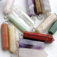 Load image into Gallery viewer, (On Sale!) Calcite Silver Bulb Necklaces
