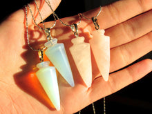 Load image into Gallery viewer, Pastel Pendulum Necklaces (2 choices)