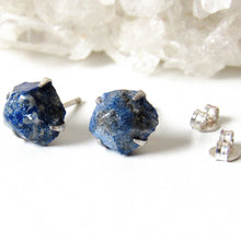 Load image into Gallery viewer, Lapis Lazuli Stud Earrings