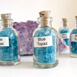 (On Sale!) Vial of Blue Topaz