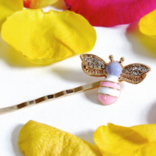Load image into Gallery viewer, Pastel Bee Hairpins