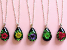 Load image into Gallery viewer, (On Sale!) Sunshine Blooms Real Flower Necklaces