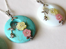 Load image into Gallery viewer, (New!) Blossoming Turquoise Necklaces
