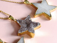 Load image into Gallery viewer, (New!) Golden Dolomite Star Necklaces