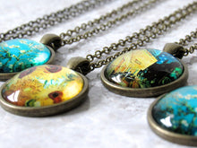 Load image into Gallery viewer, Van Gogh &quot;Almond Blossoms&quot; Necklace