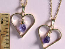 Load image into Gallery viewer, Sweetheart Amethyst Necklaces