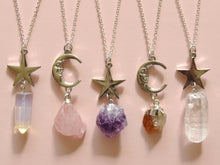 Load image into Gallery viewer, Crystals of Stardust Necklaces (5 Choices)