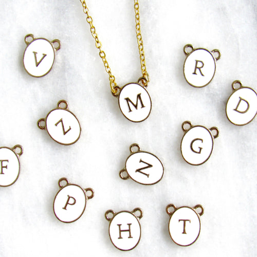 (New!) Personalized Initial Chokers