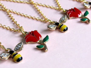 (New!) Buzzing Bumblebee Necklaces