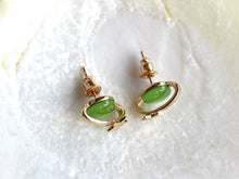 Load image into Gallery viewer, (New!) Galactic Saturn Earrings (Green)
