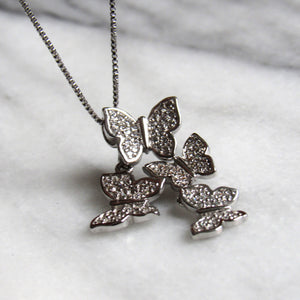 Fluttering Butterfly Necklaces