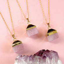 Load image into Gallery viewer, &quot;Box of Love&quot; Rose Quartz Necklaces