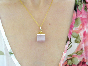"Box of Love" Rose Quartz Necklaces