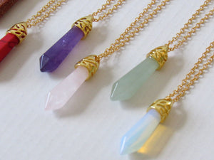 Opalite Stone Necklaces