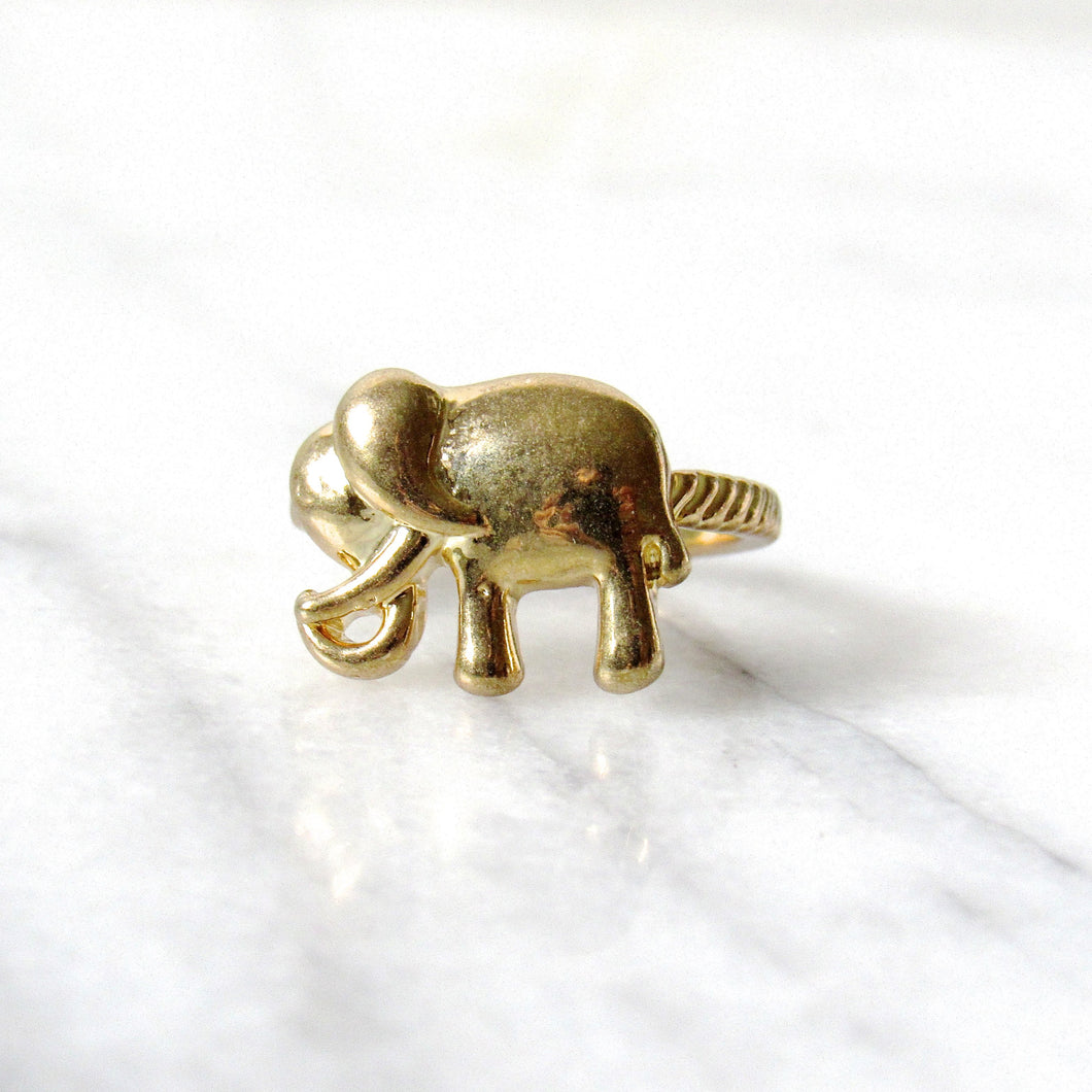 Golden Elephant Rings